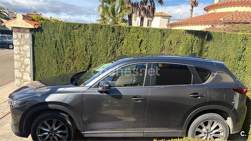 Usado Mazda CX-5 165 CV (121 kW) 2021 Gris / plata SUV