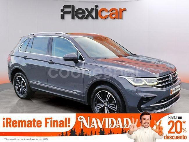 Gris / plata Usado 2021 VW Tiguan R-line SUV | 25.490 € (Buen precio) - Imagen 1/4