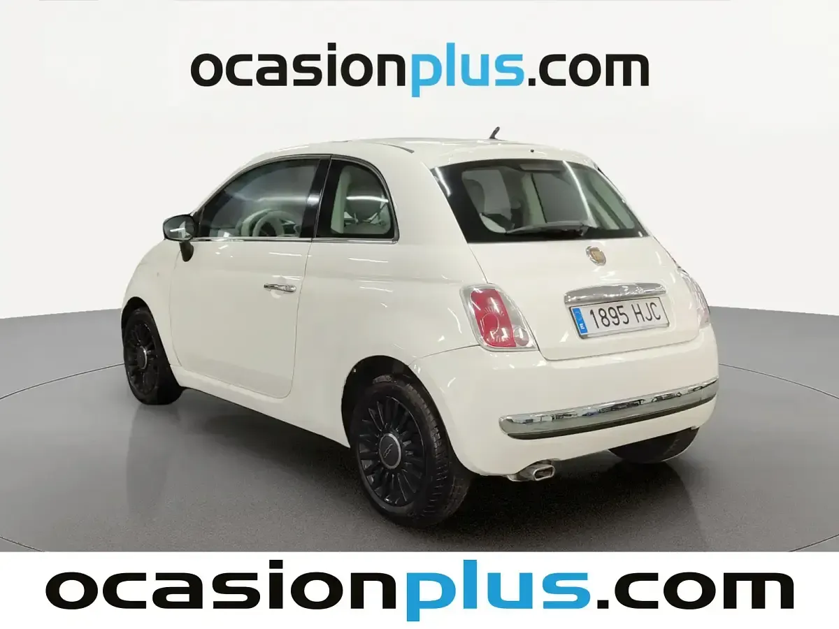 Usado Fiat 500 Lounge 69 CV (50 kW) 2012 Blanco Utilitario