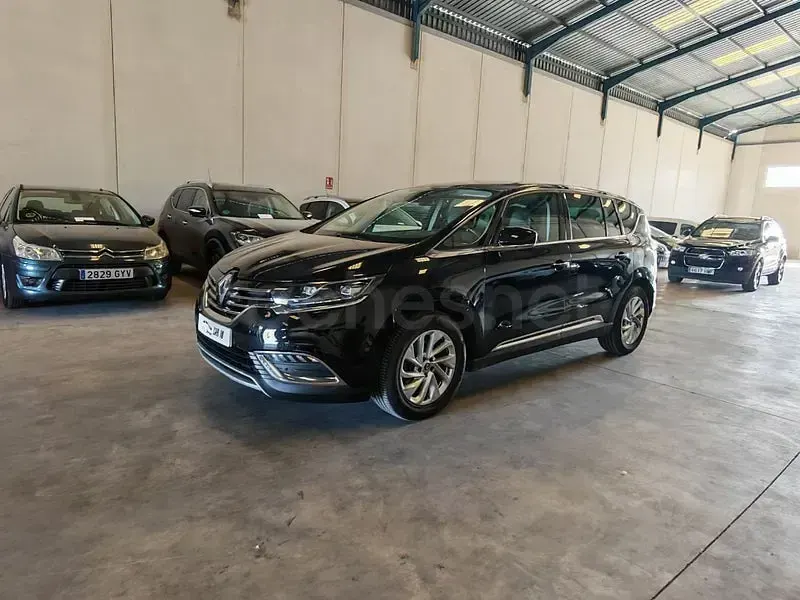 Usado Renault Espace Zen 160 CV (117 kW) 2017 Negro Monovolumen