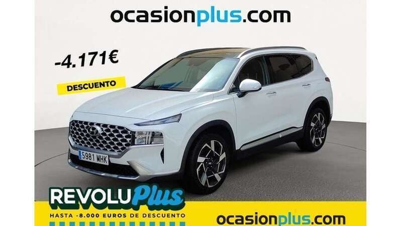 Blanco Usado 2023 Hyundai Santa Fe SUV | 41.719 € (Precio justo) - Imagen 1/1