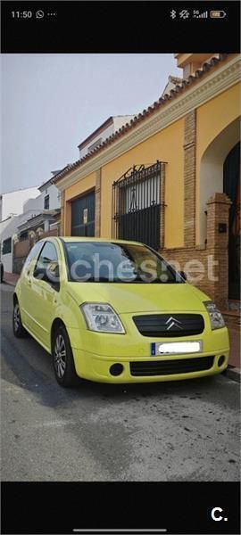 Amarillo Usado 2008 Citroën C2 Furio Utilitario | 3000 € (Precio justo) - Imagen 1/4