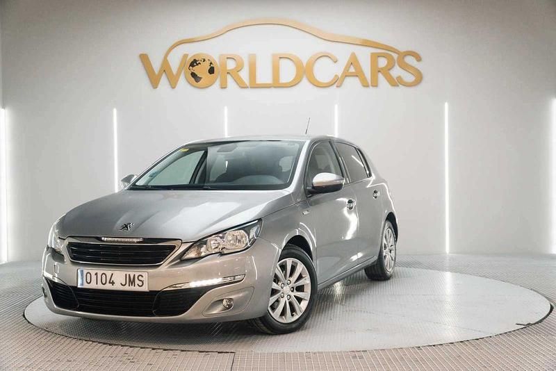 Usado Peugeot 308 Style 110 CV (80 kW) 2016 Gris Utilitario