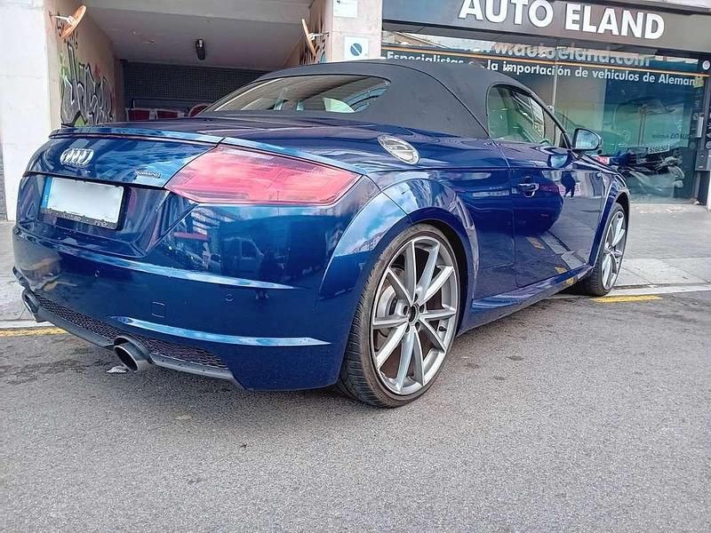 Azul Usado 2018 Audi TT S-Line Descapotable | 32.500 € (Precio justo) - Imagen 1/4