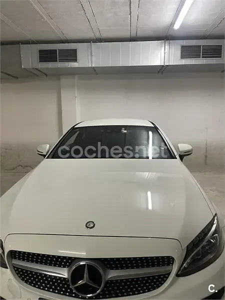 Usado Mercedes C220 170 CV (125 kW) 2016 Blanco Coupe