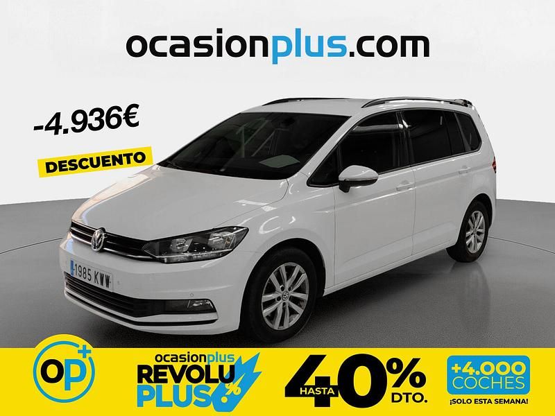 Usado VW Touran Business 116 CV (85 kW) 2019 Blanco Monovolumen