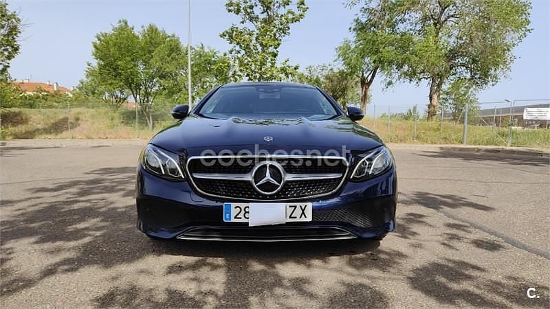 Usado Mercedes E200 184 CV (135 kW) 2017 Azul Coupe