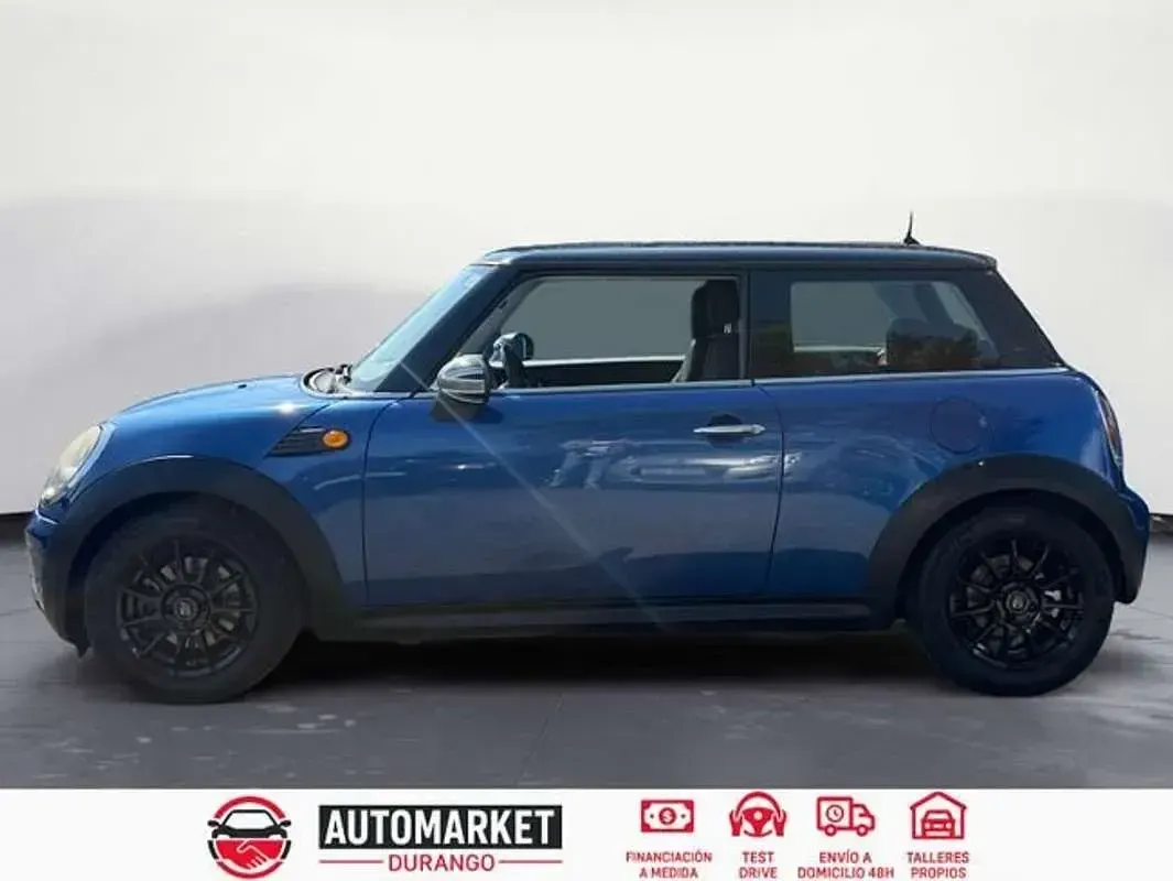 Usado Mini Cooper D 107 CV (78 kW) 2009 Azul Utilitario