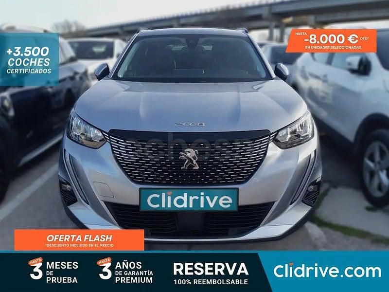 Gris / plata Usado 2020 Peugeot 2008 Allure SUV | 14.390 € (Buen precio) - Imagen 1/3