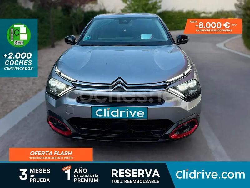 Gris / plata Usado 2022 Citroën C4 Feel Berlina | 15.390 € (Precio justo) - Imagen 1/3