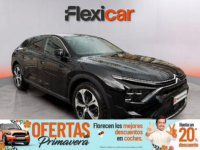 Usado Citroën C5 X Feel 130 CV (95 kW) 2023 Negro Familiar