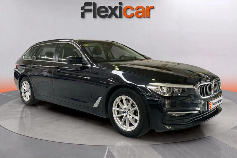 Negro Usado 2019 BMW 520 Familiar | 20.490 € (Precio justo) - Imagen 1/4