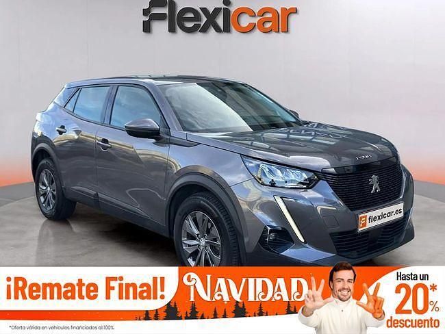 Gris Usado 2021 Peugeot 2008 Active SUV | 17.390 € (Precio justo) - Imagen 1/4