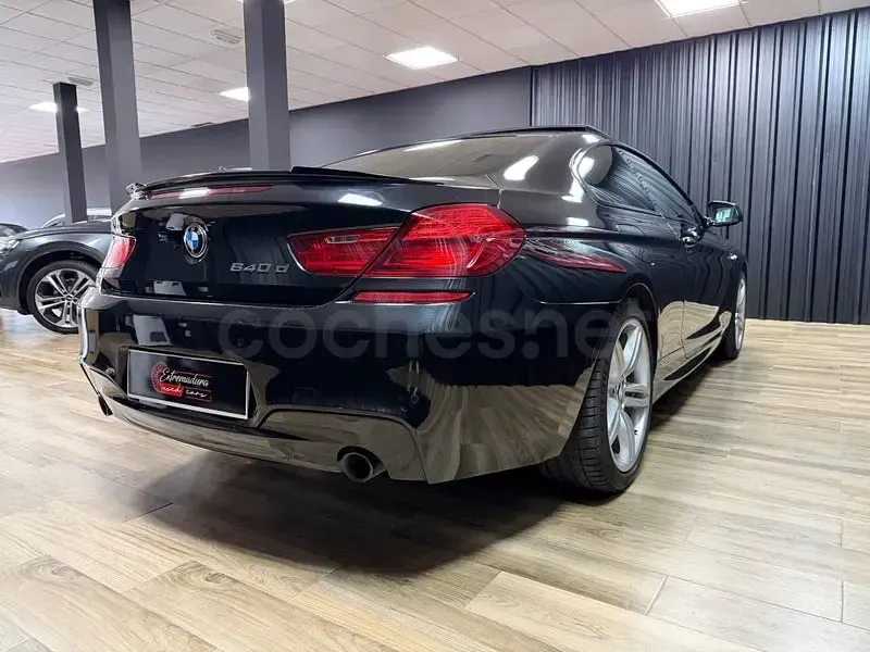 Usado BMW 640 313 CV (230 kW) 2012 Negro Coupe