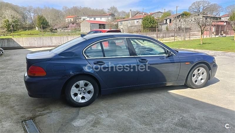 Usado BMW 745 333 CV (244 kW) 2002 Azul Berlina