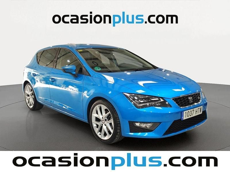 Usado Seat Leon FR 140 CV (102 kW) 2013 Azul Utilitario