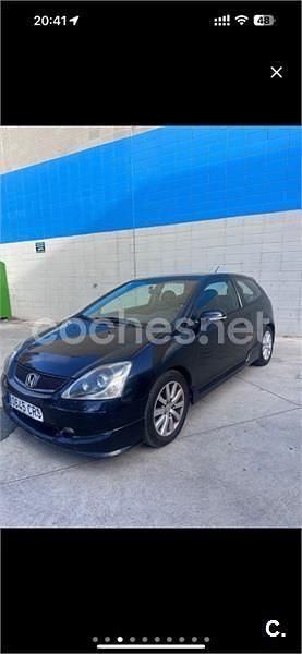 Usado Honda Civic Sport 110 CV (80 kW) 2004 Azul Berlina