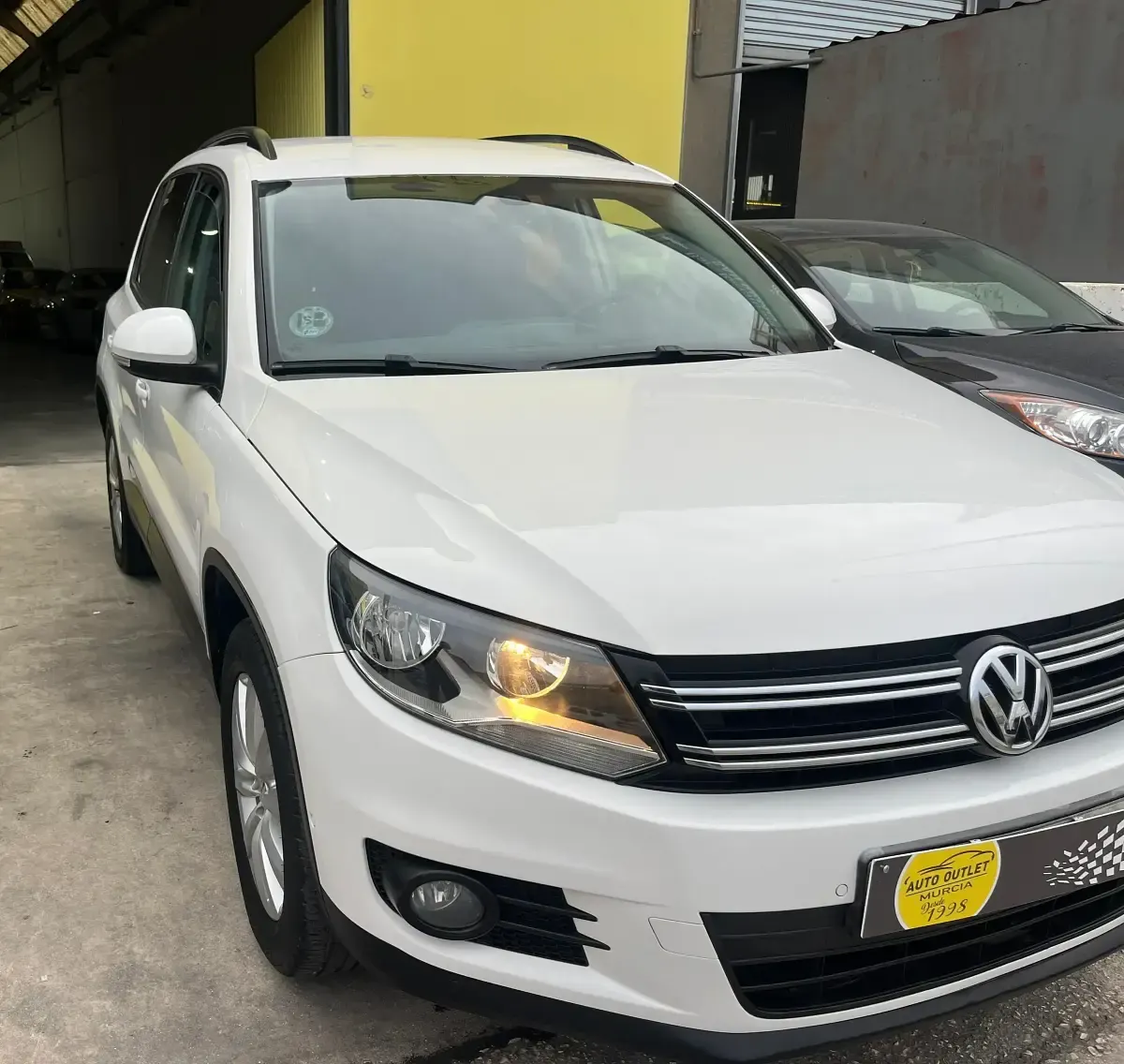 Begagnad VW Tiguan 110 HK (80 kW) 2013 Vit SUV