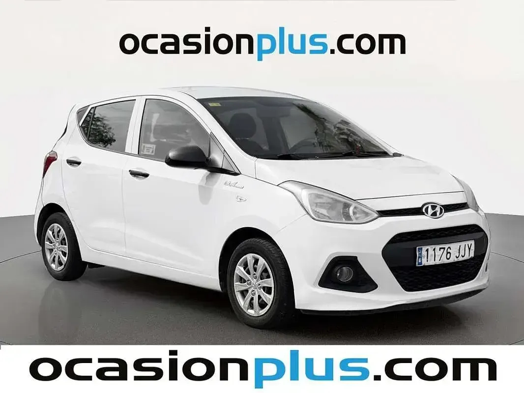 Usado Hyundai i10 Eco 67 CV (49 kW) 2015 Blanco Utilitario