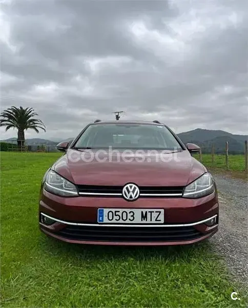 Usado VW Golf Sportsvan Edition 115 CV (84 kW) 2019 Granate Monovolumen