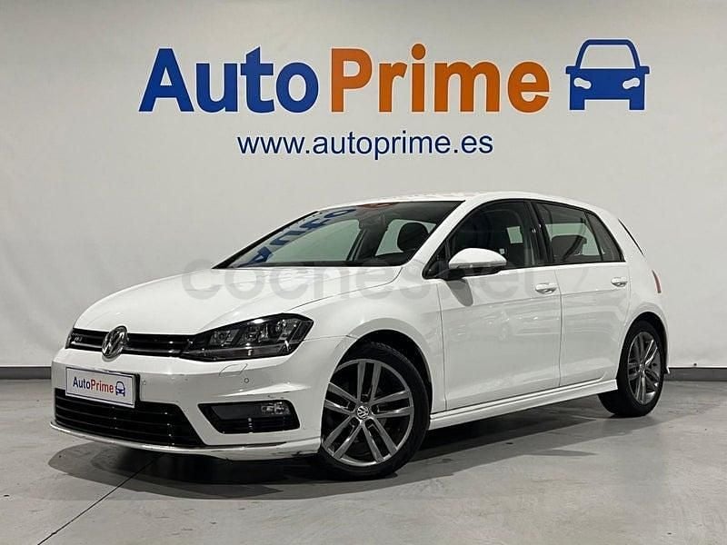 Blanco Usado 2014 VW Golf Advance Berlina | 11.470 € (Precio justo) - Imagen 1/4