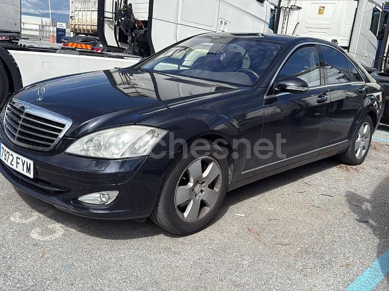 Usado Mercedes S500 388 CV (285 kW) 2008 Azul Berlina