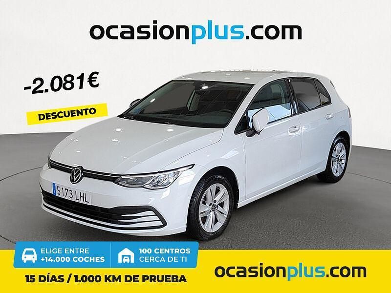 Blanco Usado 2020 VW Golf VII Life | 22.900 € (Un poco caro) - Imagen 1/4