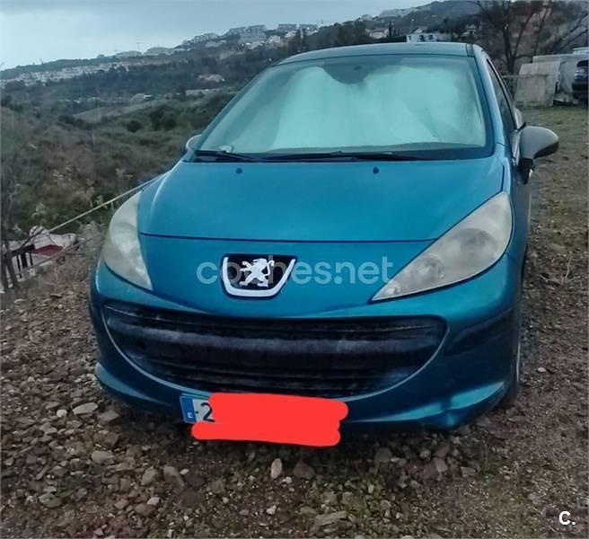 Usado Peugeot 207 75 CV (55 kW) 2007 Azul Berlina
