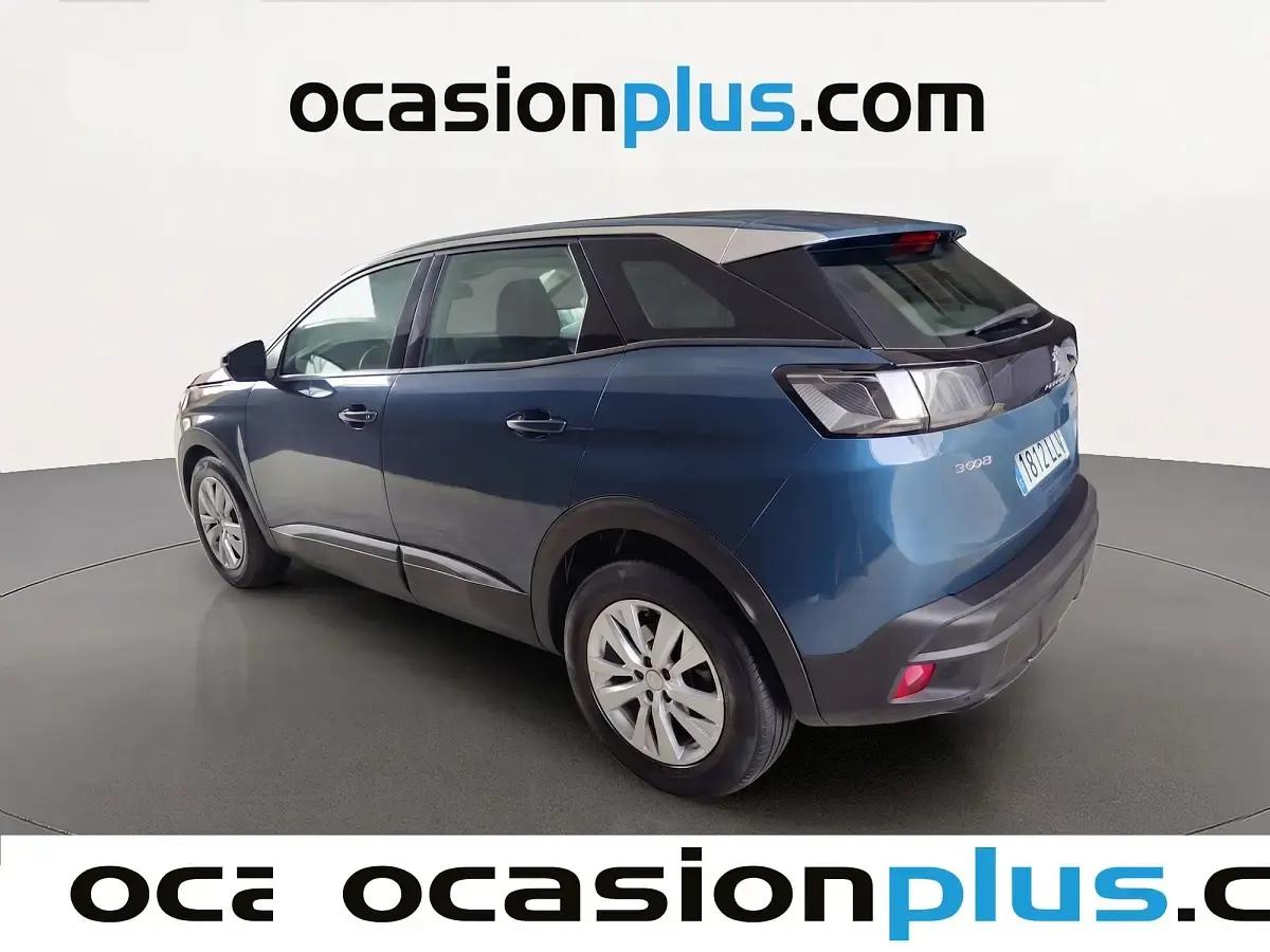 Usado Peugeot 3008 Active 131 CV (96 kW) 2020 Azul SUV