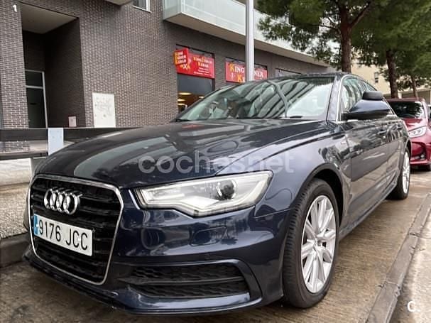 Azul Usado 2015 Audi A6 S-Line Berlina | 14.990 € (Super precio) - Imagen 1/4