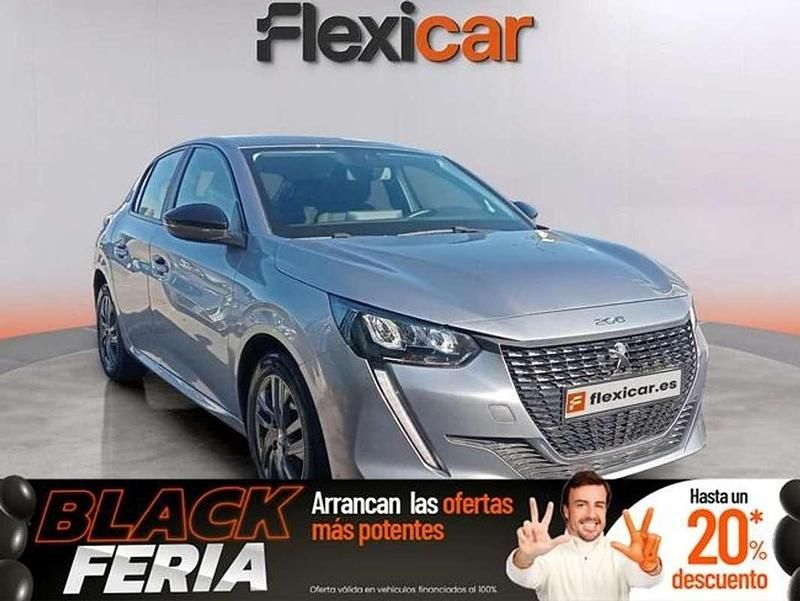 Gris Usado 2022 Peugeot 208 Active Utilitario | 11.490 € (Precio justo) - Imagen 1/4