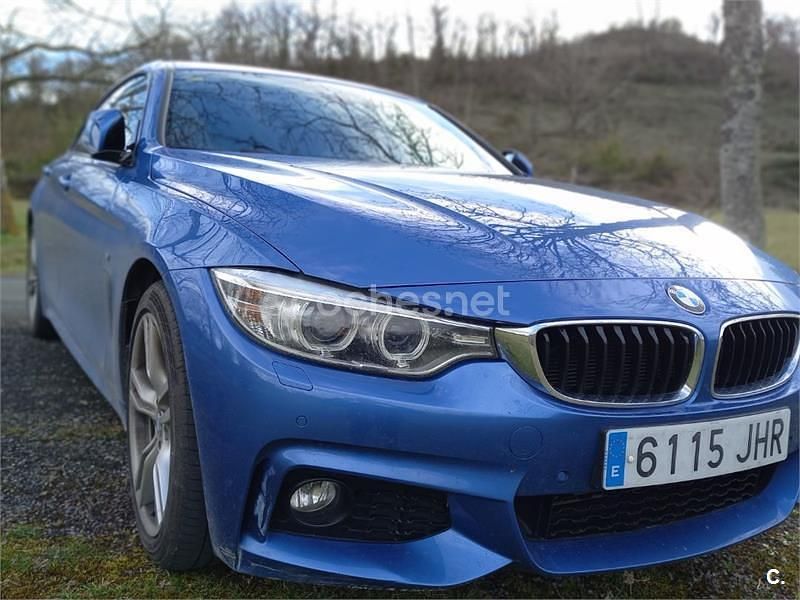 Usado BMW 420 Shadowline 184 CV (135 kW) 2015 Azul Coupe