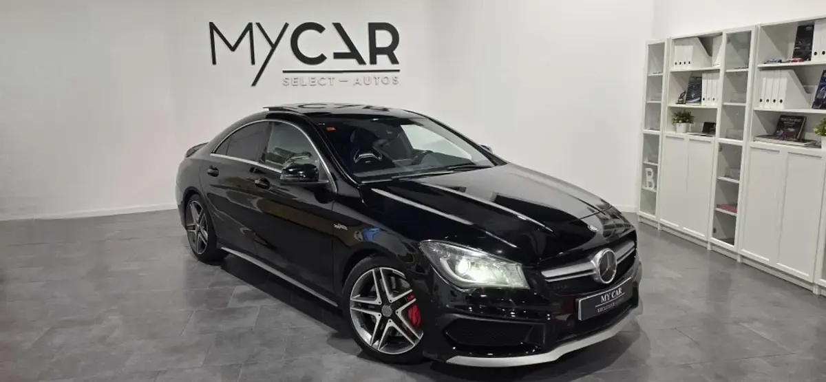 Usado Mercedes CLA45 AMG AMG 360 CV (264 kW) 2015 Negro Coupe