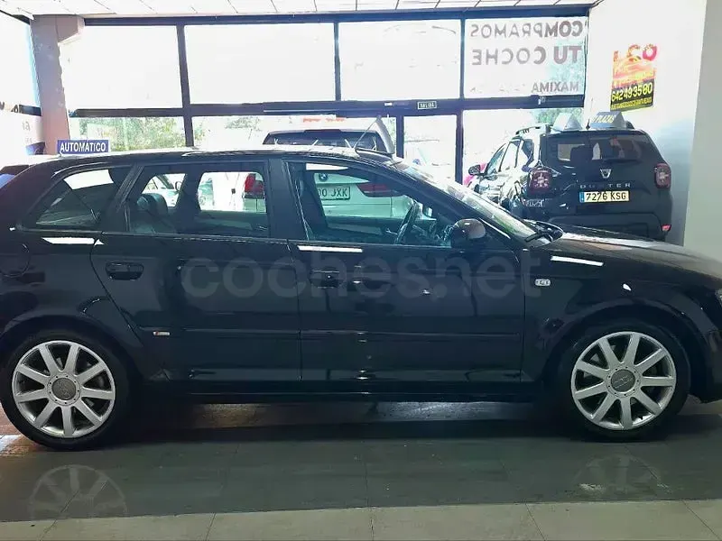 Usado Audi A3 Ambition 200 CV (147 kW) 2006 Negro Utilitario