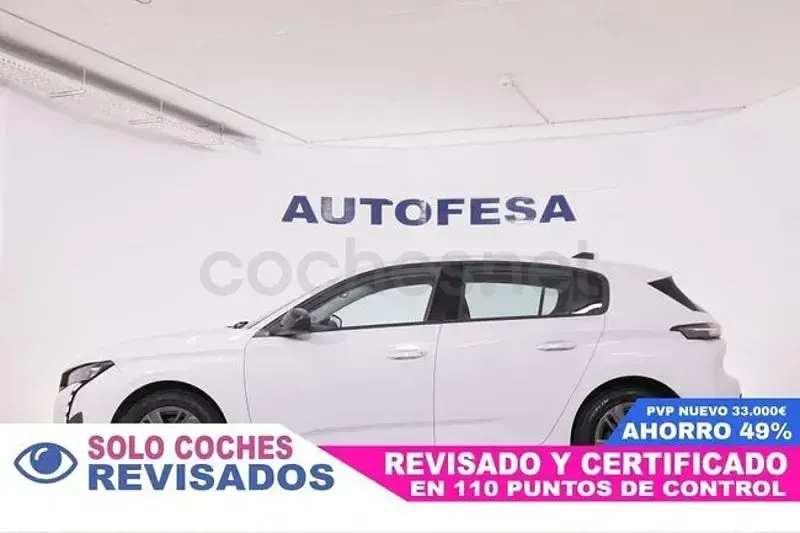Usado Peugeot 308 Active 130 CV (95 kW) 2024 Blanco Berlina