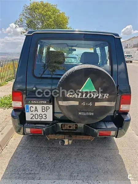 Usado Galloper Exceed 105 CV (77 kW) 2000 Verde SUV