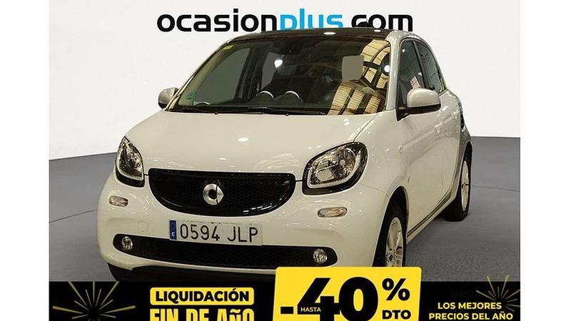 Blanco Usado 2016 Smart ForFour Passion Utilitario | 10.490 € (Precio justo) - Imagen 1/4