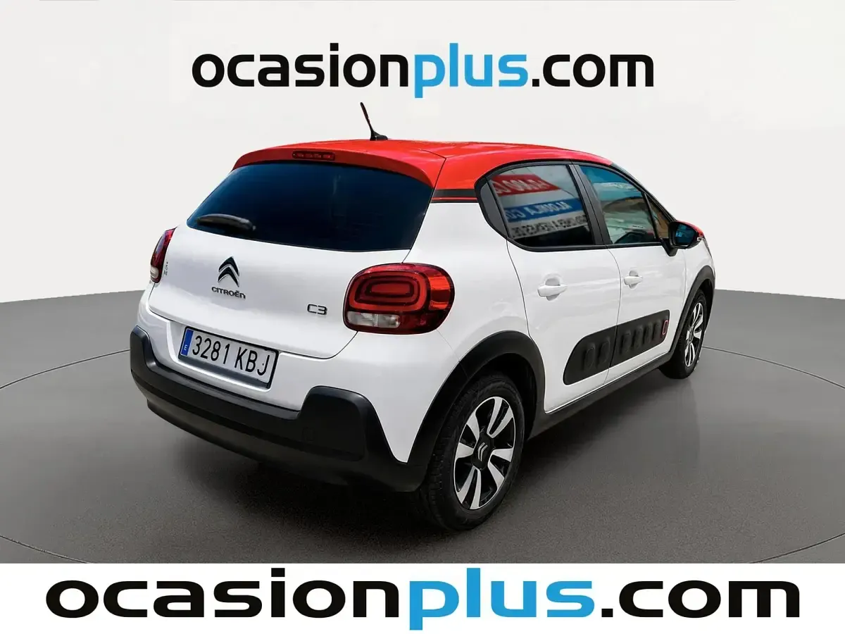 Usado Citroën C3 Feel 82 CV (60 kW) 2017 Blanco Utilitario