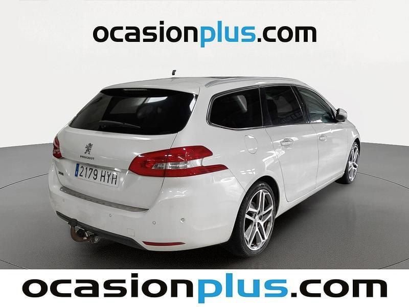 Usado Peugeot 308 Allure 150 CV (110 kW) 2014 Blanco Familiar