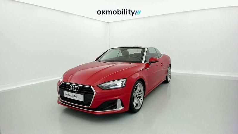 Rojo Usado 2021 Audi A5 Cabriolet Advanced Descapotable | 35.910 € (Buen precio) - Imagen 1/4