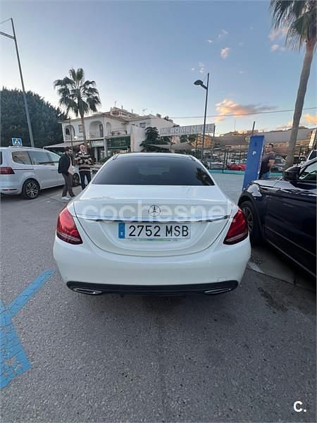 Usado Mercedes C250 204 CV (150 kW) 2018 Blanco Berlina