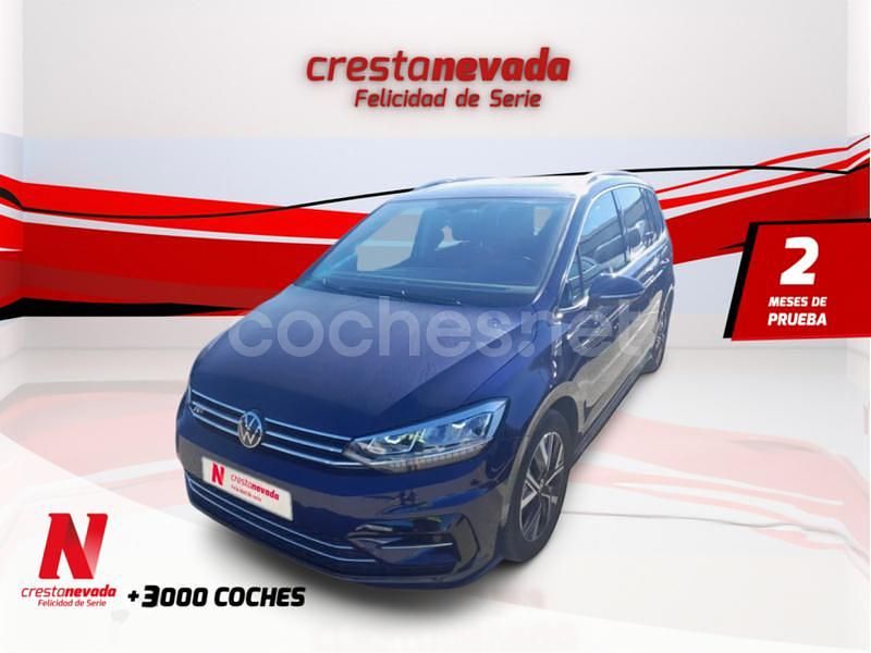 Azul Usado 2022 VW Touran Sportline Monovolumen | 28.990 € (Precio justo) - Imagen 1/3