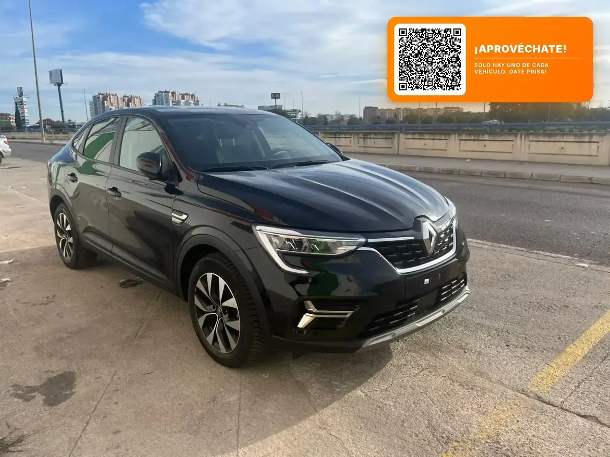 Usado Renault Arkana Evolution 140 CV (102 kW) 2024 Negro SUV