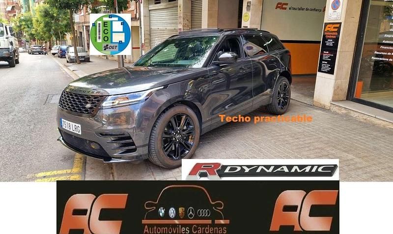 Gris Usado 2021 Land Rover Range Rover Velar SE Dynamic SUV | 33.490 € (Precio justo) - Imagen 1/4