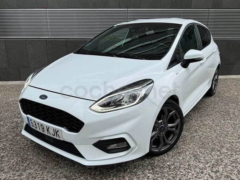 Usado Ford Fiesta ST-Line 125 CV (91 kW) 2018 Blanco Utilitario