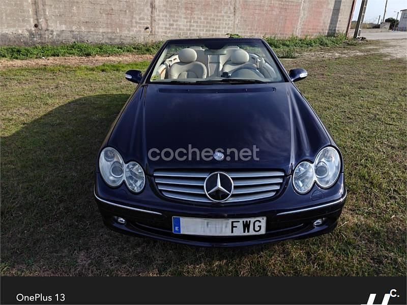 Usado Mercedes CLK320 Elegance 218 CV (160 kW) 2005 Azul Descapotable