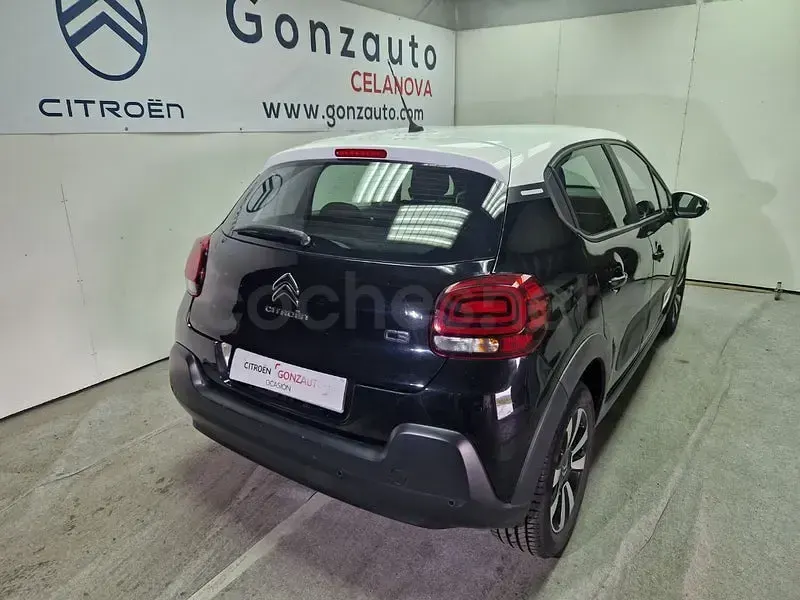 Usado Citroën C3 Feel 83 CV (61 kW) 2021 Negro Utilitario