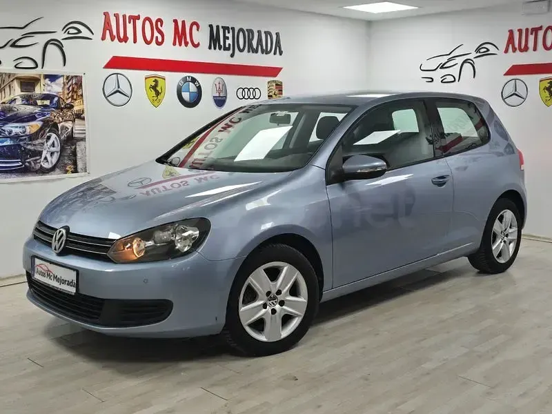 Usado VW Golf VI Highline 122 CV (89 kW) 2009 Azul Utilitario