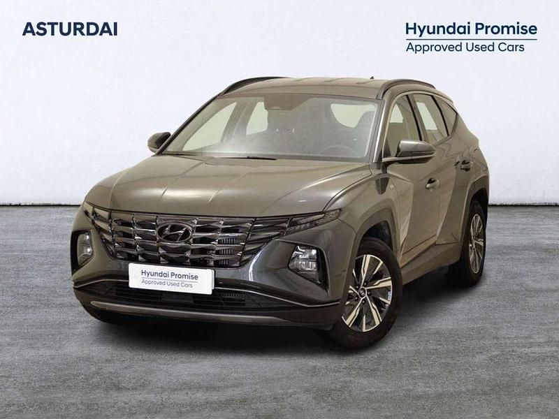 Gris Usado 2022 Hyundai Tucson SUV | 22.490 € (Precio justo) - Imagen 1/4