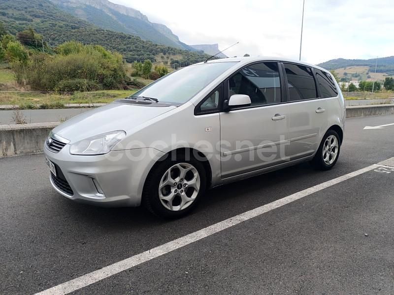 Gris / plata Usado 2007 Ford C-MAX Trend Monovolumen | 3490 € (Precio justo) - Imagen 1/4